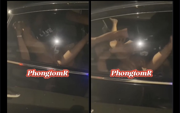Bị người dân phát hiện chịch trên quốc lộ mà vẫn tiếp tục chịch